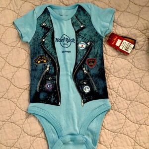 Hard Rock onesie - 12M